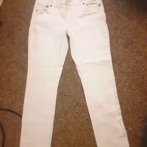 Rue 21 white Jean's size 7/8 regular
